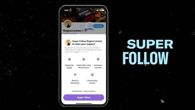 La llegada del ‘Super Follow’ a Twitter