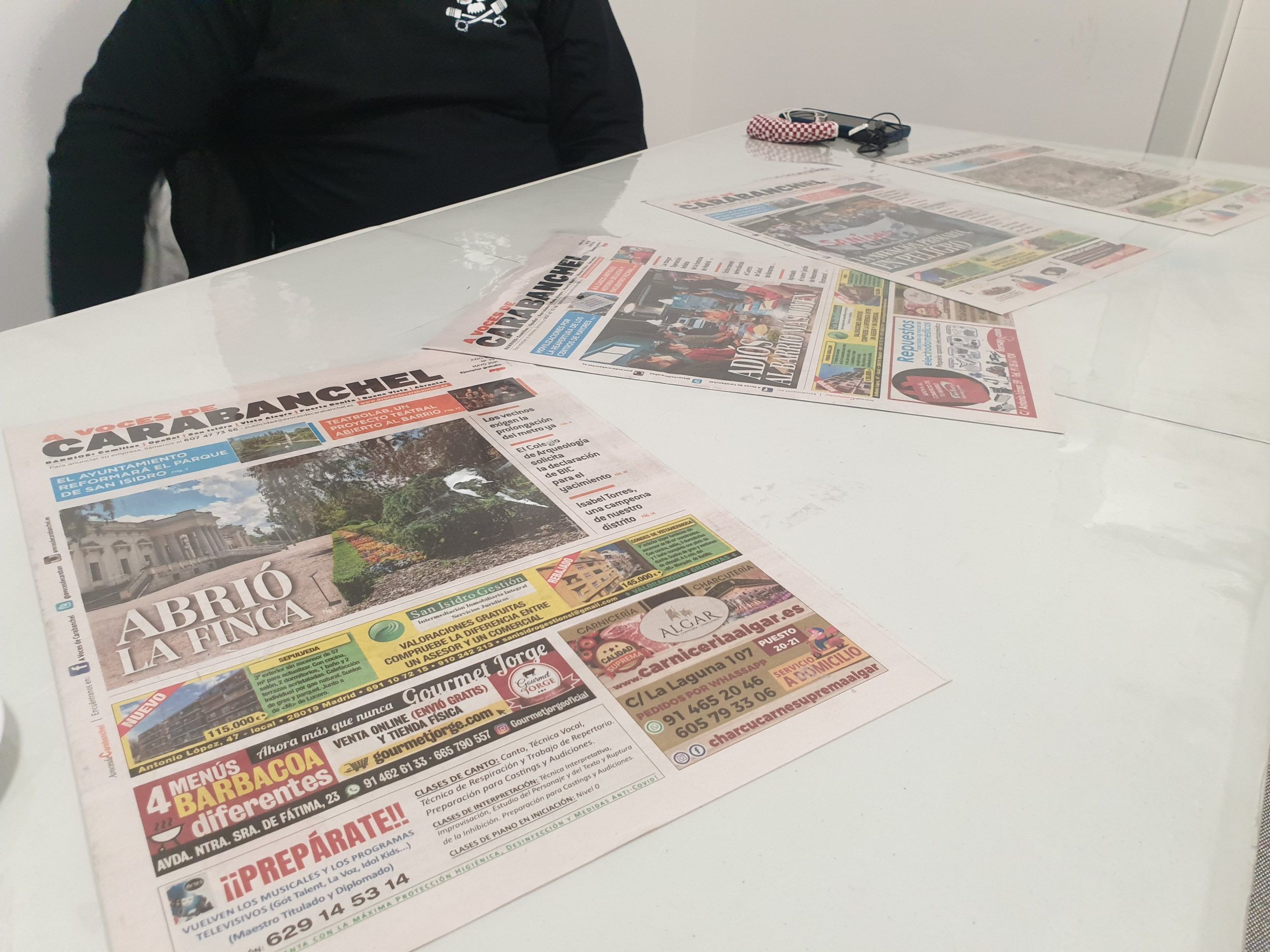 Rafael Collantes: «A la gente le gusta el periódico porque trata cosas que no ve en la TV o en la radio»