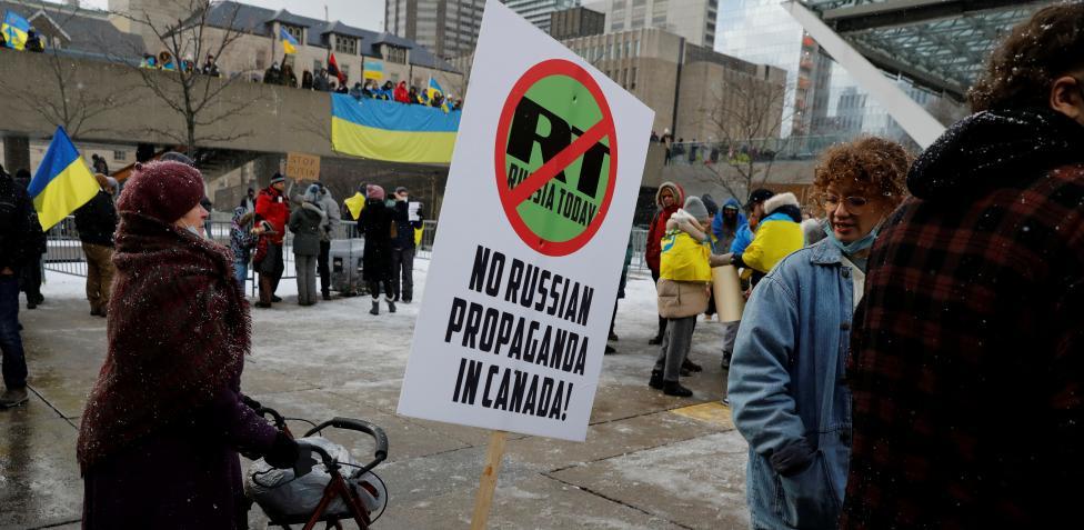 Elementos gráficos usados en la guerra de Ucrania