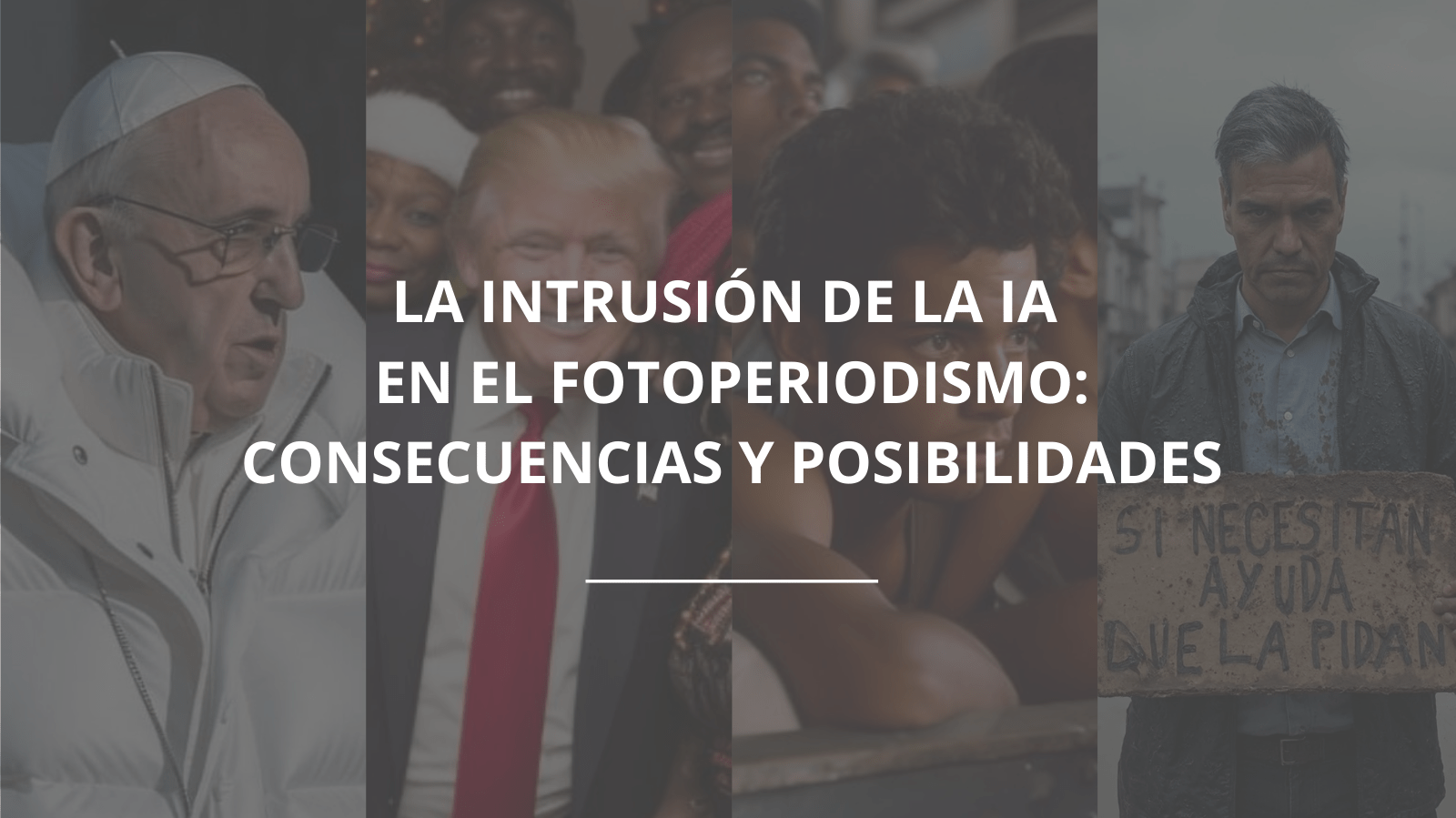 VIDEOANÁLISIS | La intrusión de la Inteligencia Artificial en el fotoperiodismo: consecuencias y posibilidades