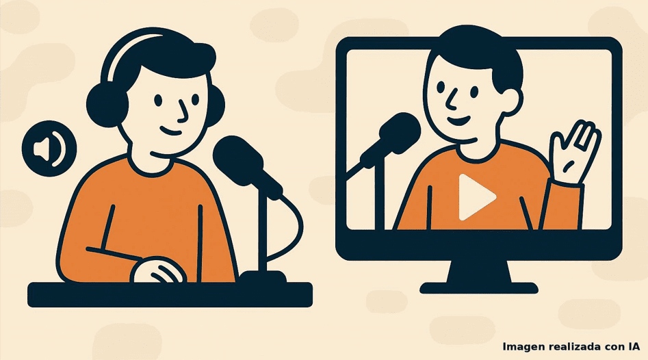 Podcast: del audio al video.