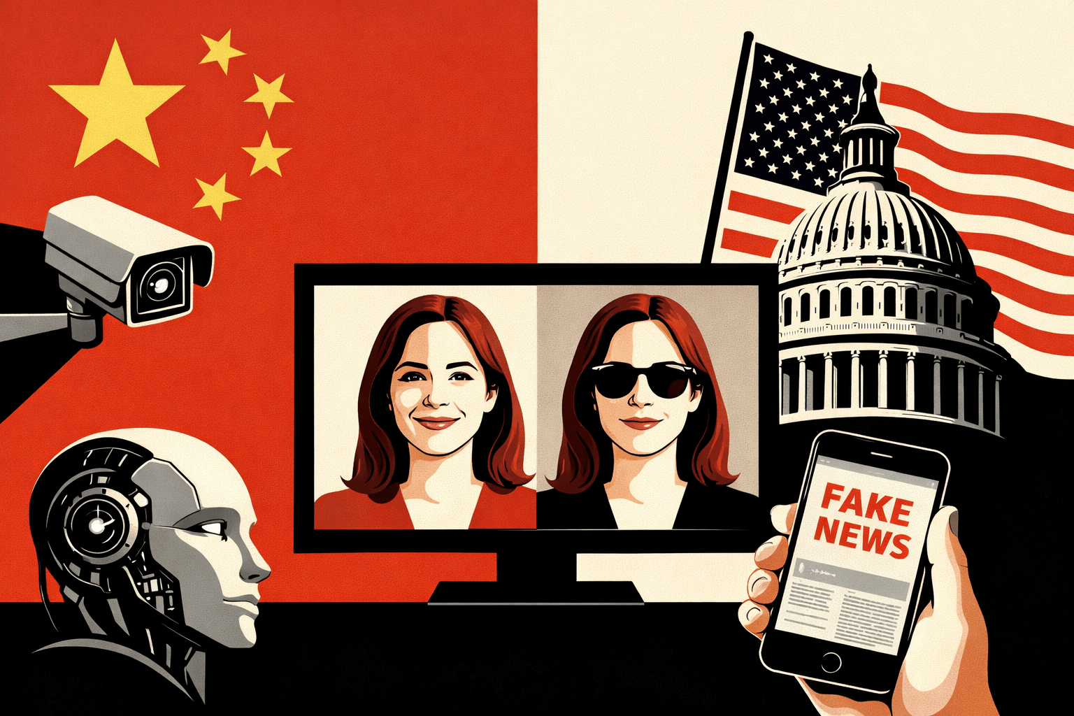 IA, Deepfakes y Distorsión Informativa: China y Occidente