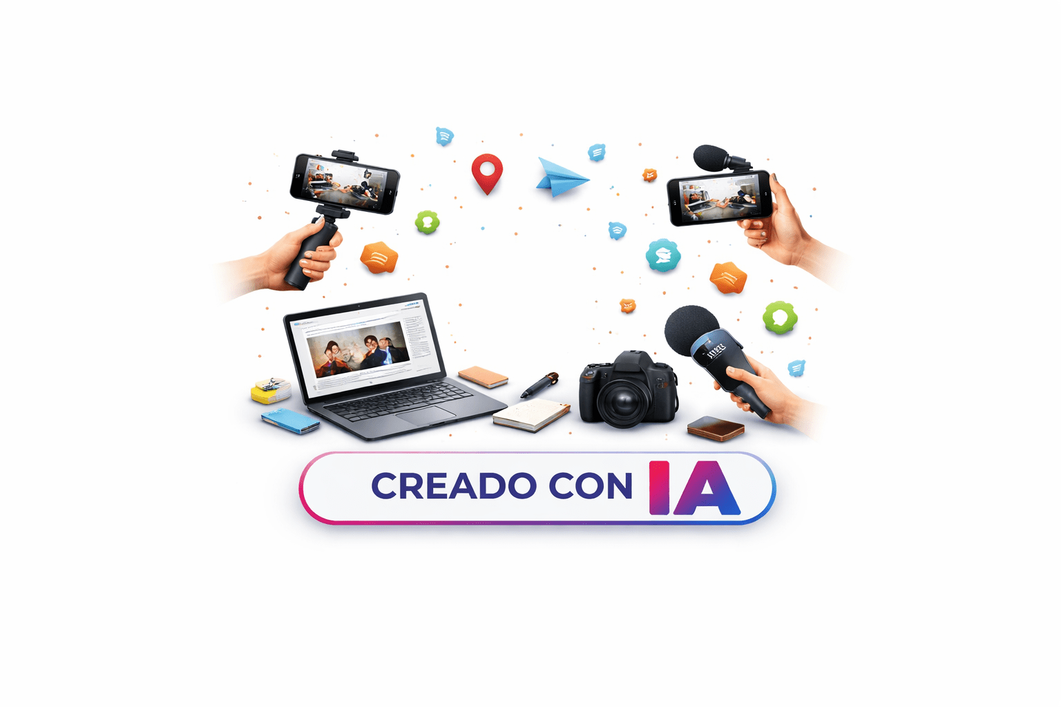 Ya no se necesitan grandes cámaras para hacer periodismo