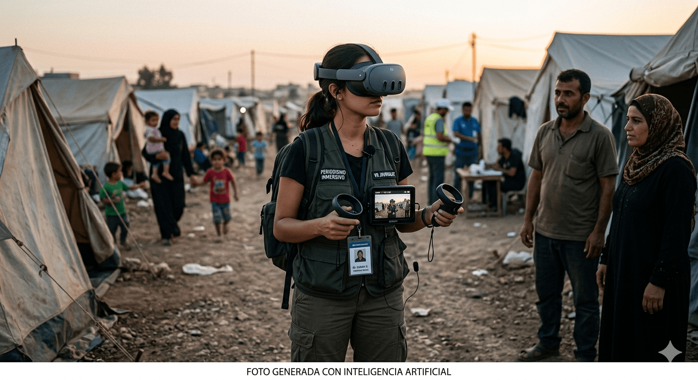 ¿El periodismo inmersivo informa o manipula?