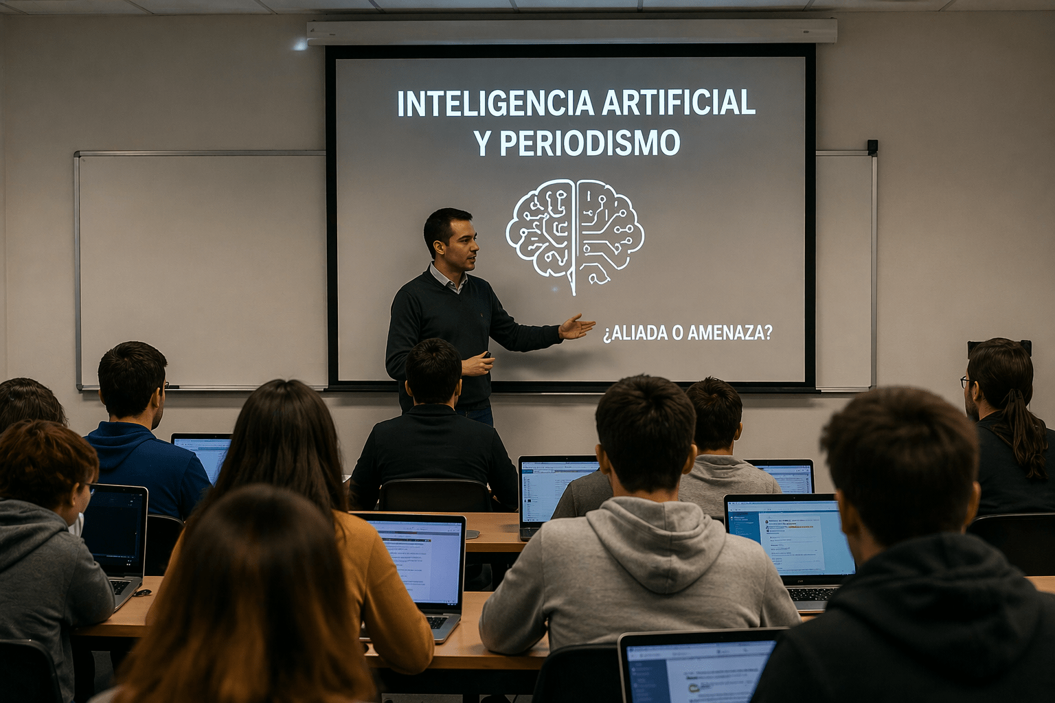 La inteligencia artificial en la formación de periodistas