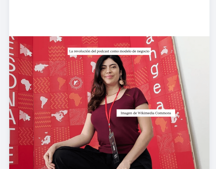 Laura Ubate: «El podcast ha sido una puerta para expandirme»